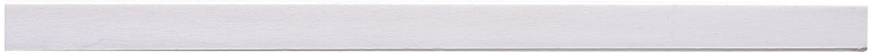 Moldura u de 2.5 x 243.3 cm blanca