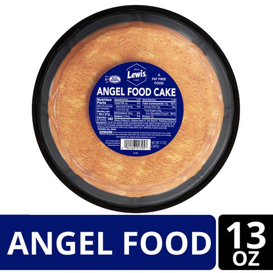 Lewis Bake Shop Blue Ribbon Angel Food Cake