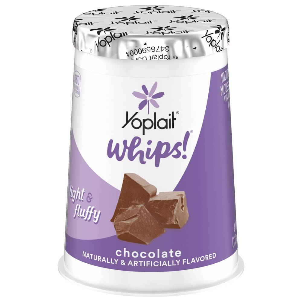 Yoplait Yogurt Mousse, Chocolate (4 oz)