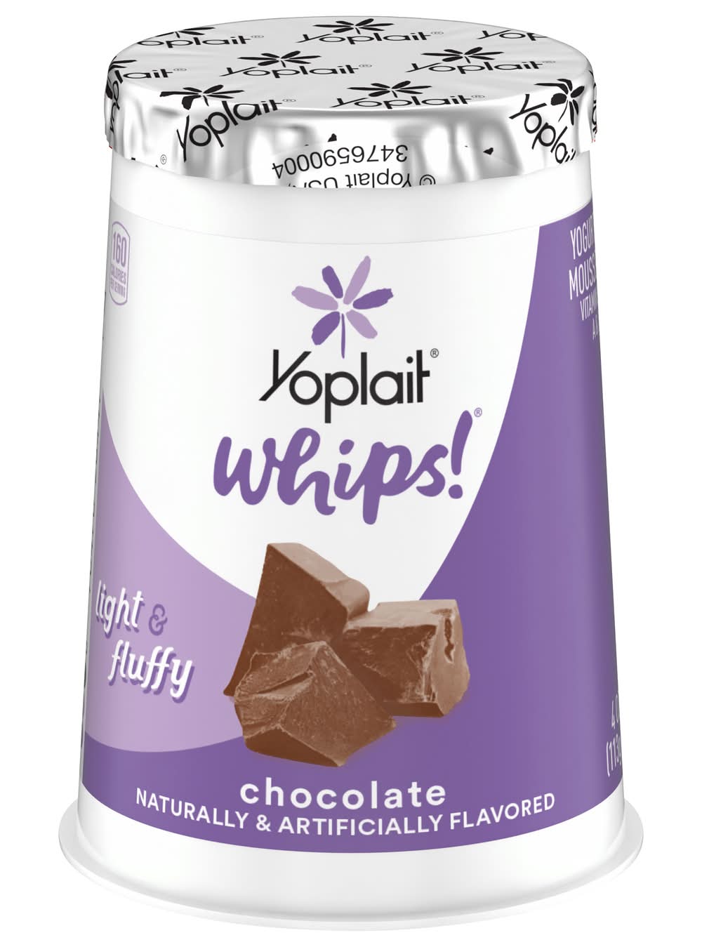 Yoplait Yogurt Mousse, Chocolate (4 oz)