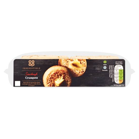 Co-op Irresistible Sourdough Crumpets