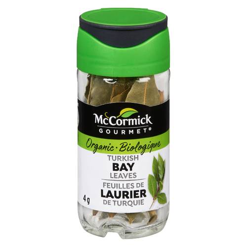 McCormick Gourmet Organic  Turkish Bay Leaves 4 g