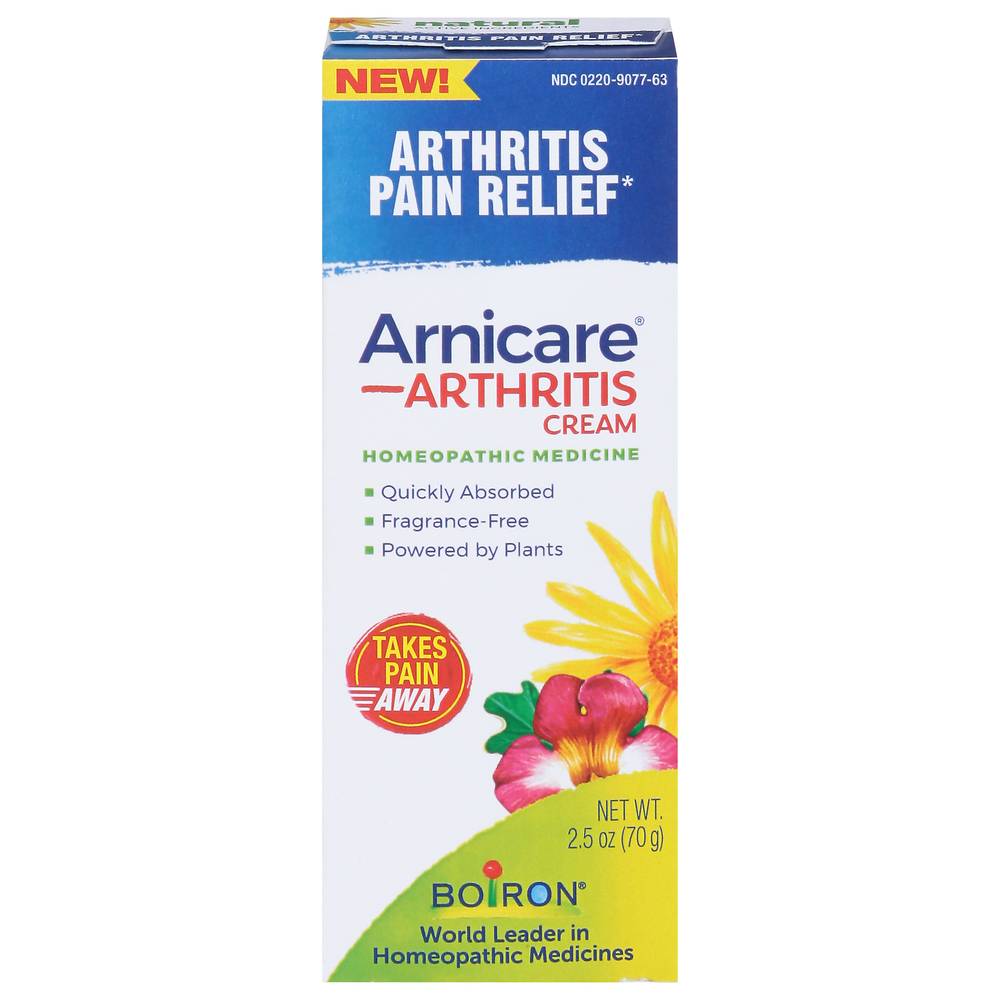 Arnicare New Homeopathic Arthritis Pain Relief Cream (2.5 oz)