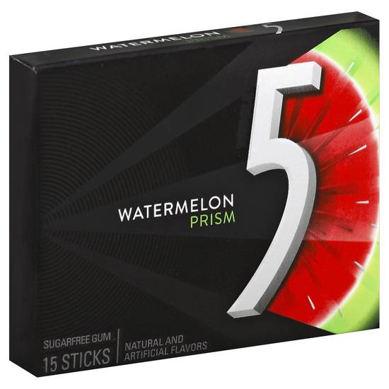5 Mars Wrigley Gum (watermelon) (15 ct)