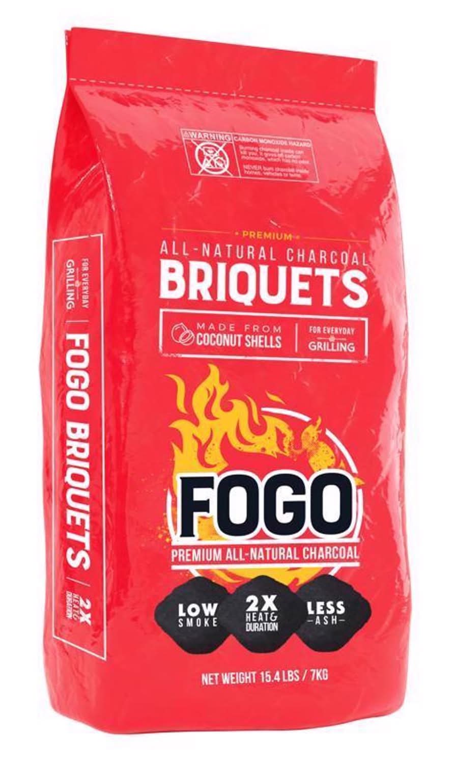 Fogo All Natural Coconut Charcoal Briquettes 15.4 Lb