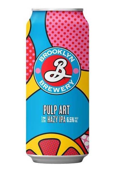 Brooklyn Brewery Pulp Art Hazy Ipa Beer (19.2 fl oz)