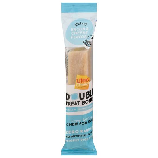 Ultra Chewy Bacon & Cheese Flavor Double Treat Bones