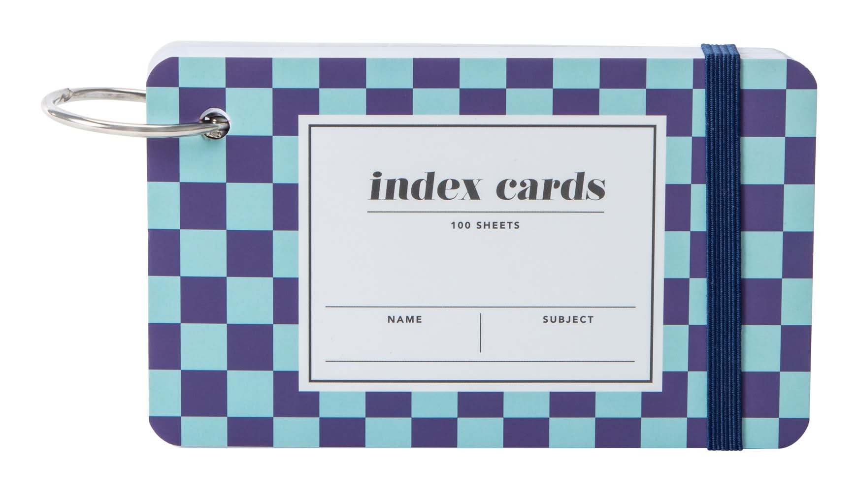 Index Card Book Blue