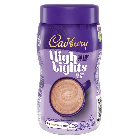 Cadbury Highlights Hot Chocolate Drink (180 g) (milk chocolate)