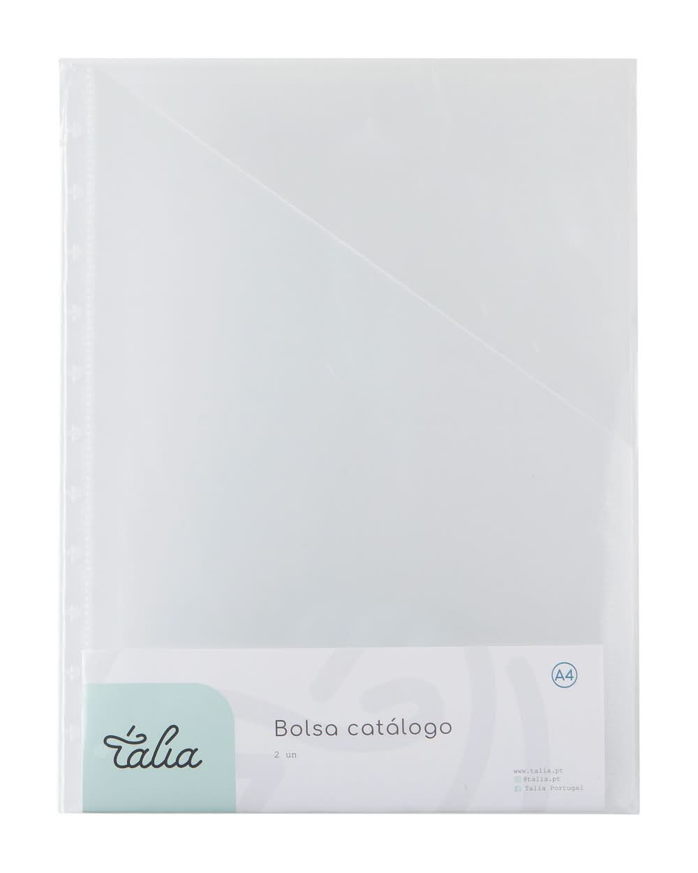 Bolsa Catálogo A4 para Caderno Smart 2 unidades Talia