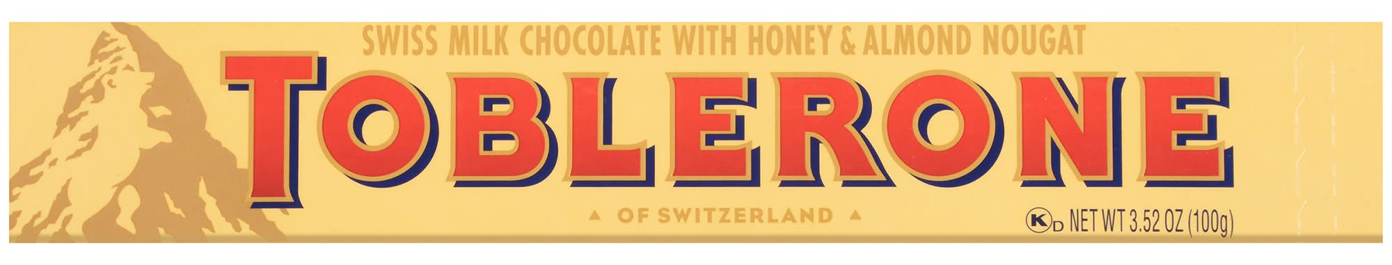 Toblerone® Candy Bar 3.52oz