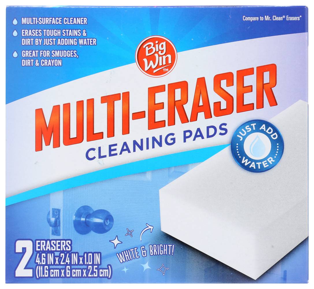 Big Win MultiEraser Cleaning Pads (2 ct)