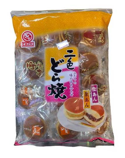 (日式和菓子) 天惠雙色銅鑼燒/包  (50號攤-三普本舖進口零食/A004-16)
