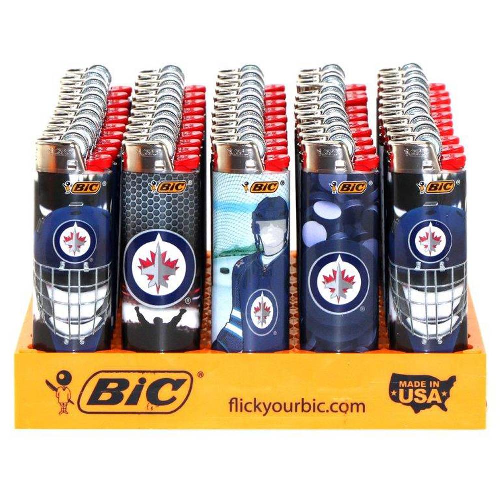 Bic Nhl Lighters Winnipeg Jets