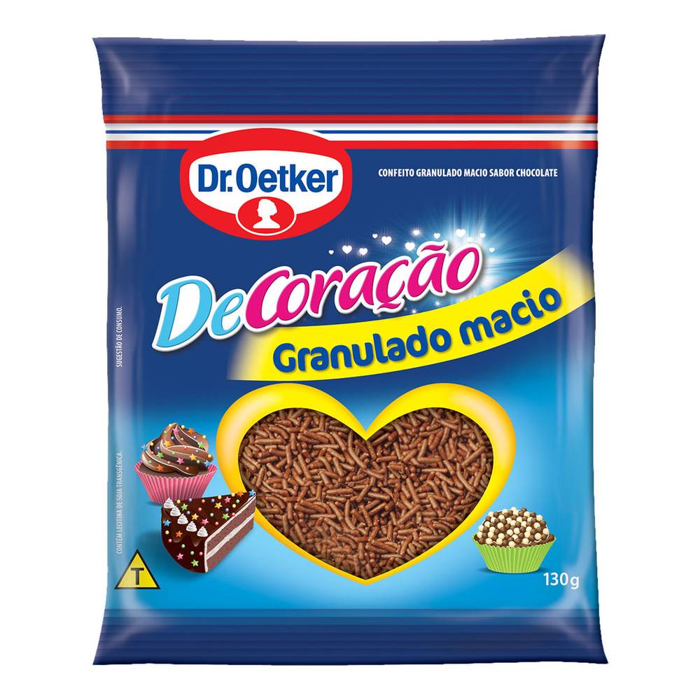 Dr. oetker granulado chocolate ao leite (130 g)