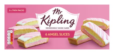 Mr Kipling Angel Slices Cakes (6 pack)