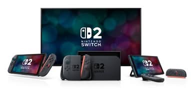 Nintendo Switch 2 Mario Kart World Bundle 256 Gb, Black