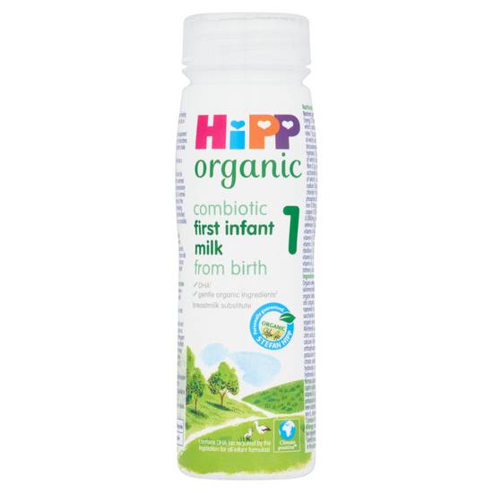 HiPP Organic 1 First Milk Ready to Feed Liquid 200ml