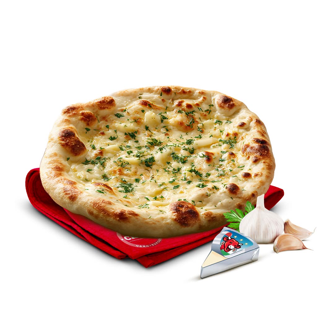 Cheese naan garlic