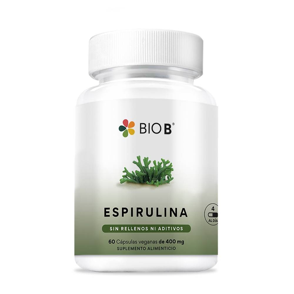 Bio b capsulas de espirulina (frasco)