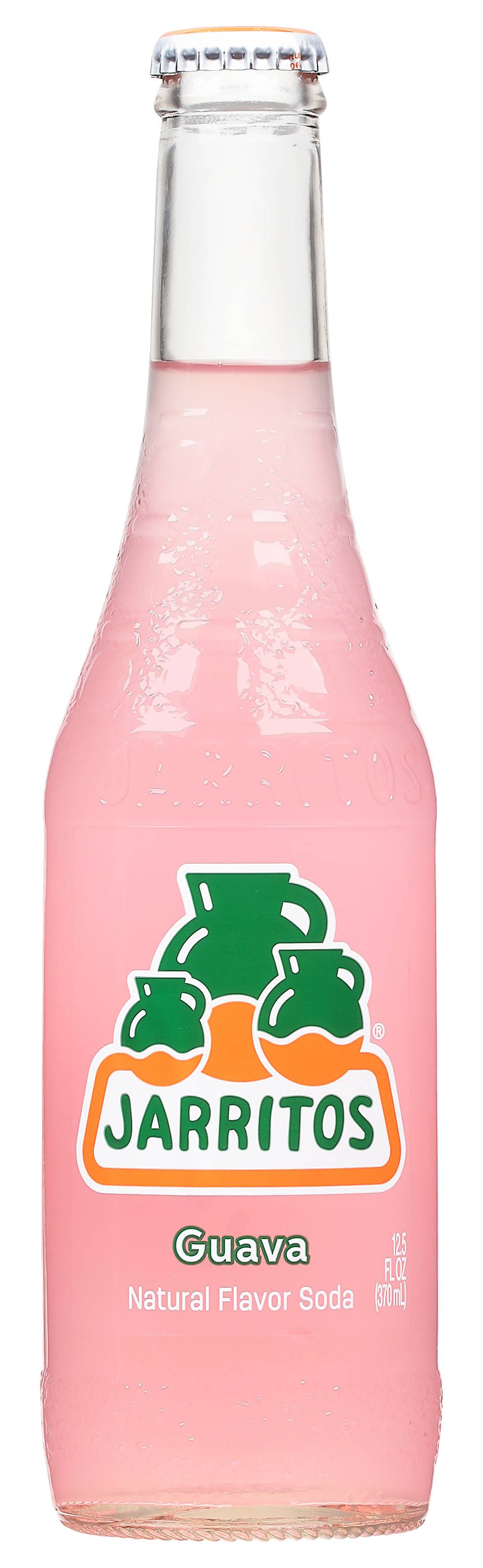 Jarritos Guava Natural Flavor Soda (12.5 fl oz)