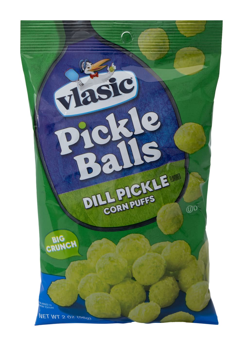 Pickle Balls Corn Puffs 2oz