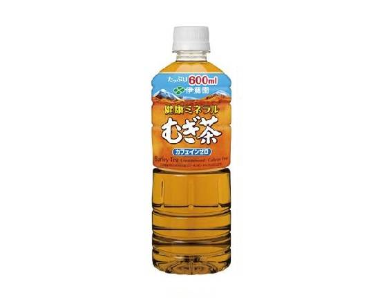 221292：伊藤園 健康ミネラルむぎ茶 600MLペット / Ito En Kenko Mineral Mugicha (Barley Tea)