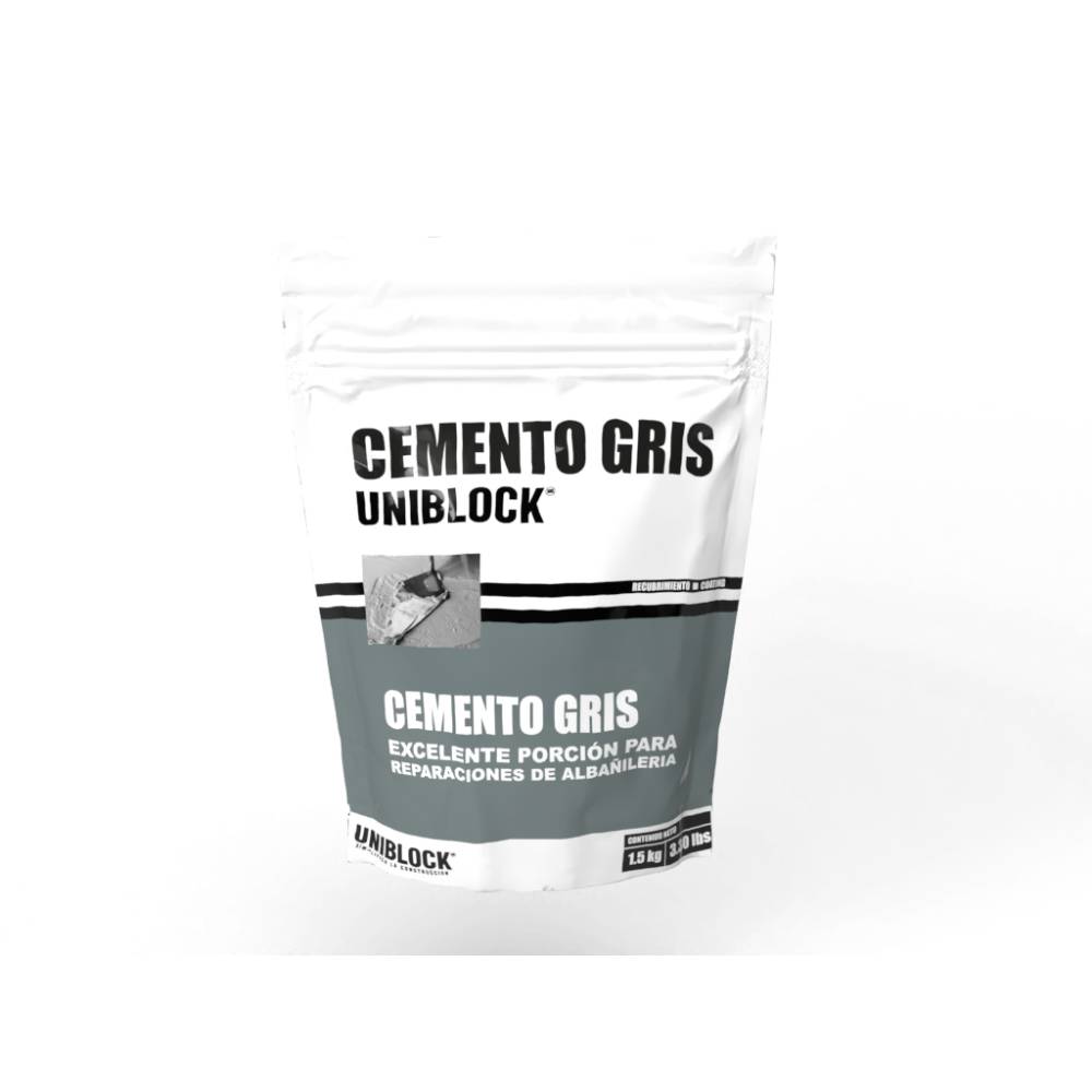 Cemento gris uniblock 1.5kg