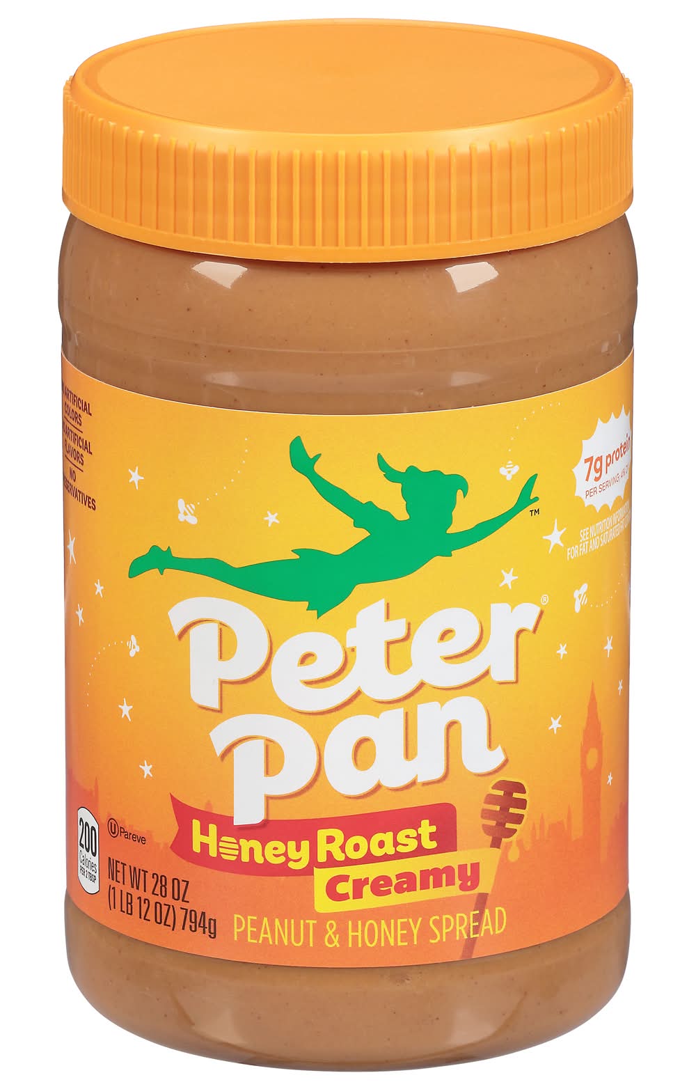 Peter Pan Creamy Honey Roasted Peanut Butter (28 oz)