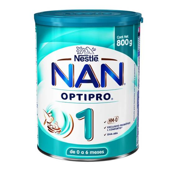 Nestle Nan 1 Optipro Leche Inicio 800g  ParaFarma Farmacia Online Envíos  en 24 horas