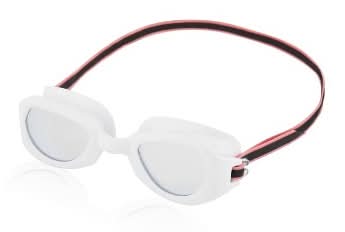 Speedo Junior Sprinter Swim Goggles, White-Clear