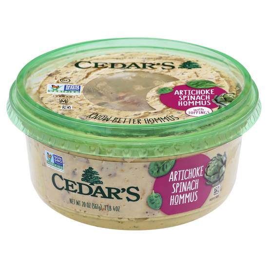 Cedar's Artichoke Spinach Hummus