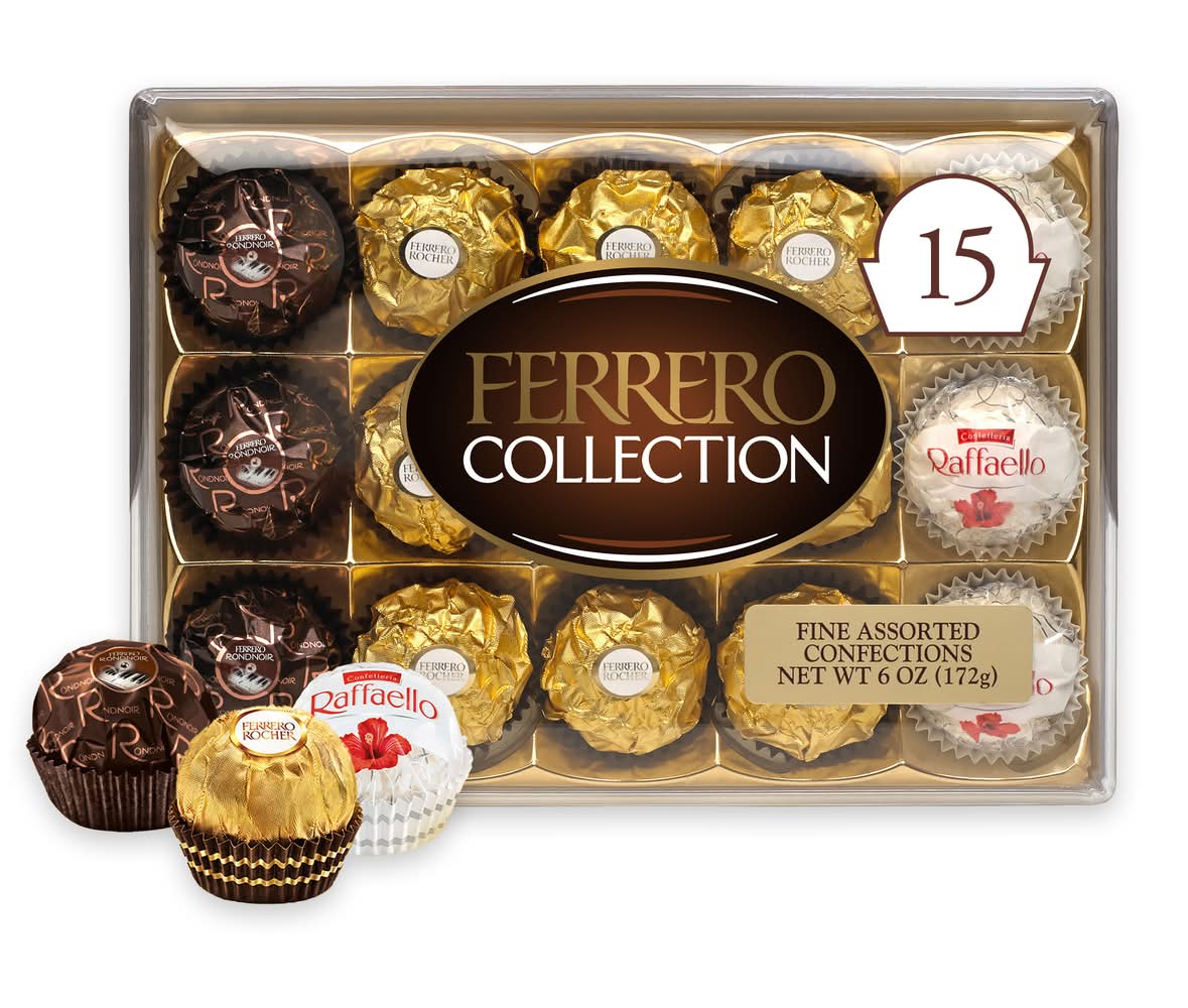 Ferrero Collection Premium Gourmet Chocolate Gift Box, Assorted (6 oz)
