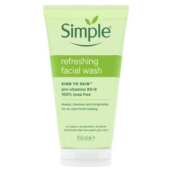 Simple Kind To Skin Refreshing Facial Wash Gel