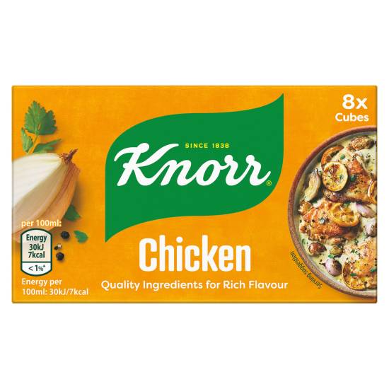 Knorr Chicken Stock Cubes 8 X 10 g