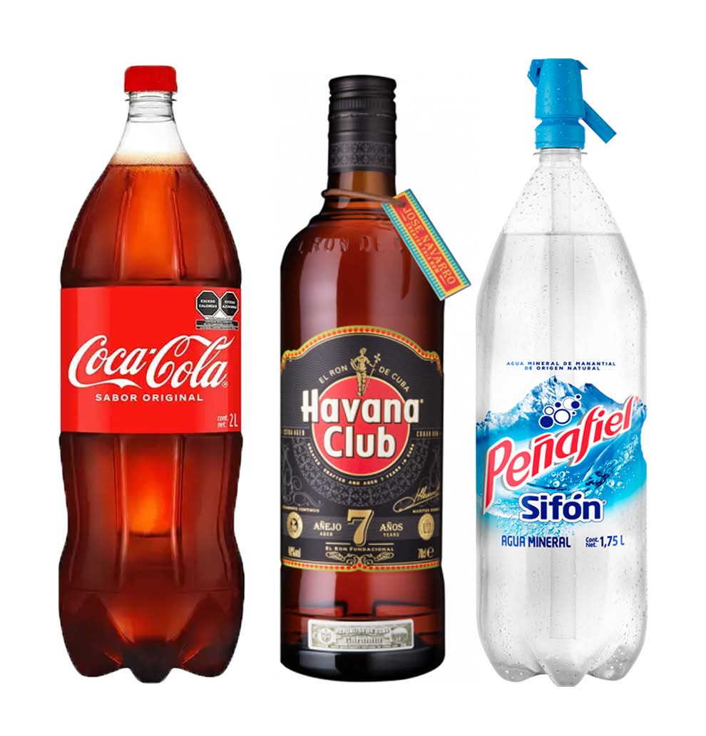 Combo Havana 7 - Coca-Cola Refresco Original 2 L
