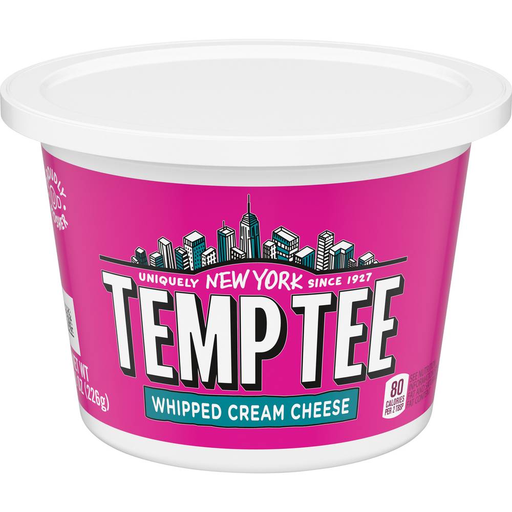 Temp Tee Whipped Cream Cheese (8 oz)