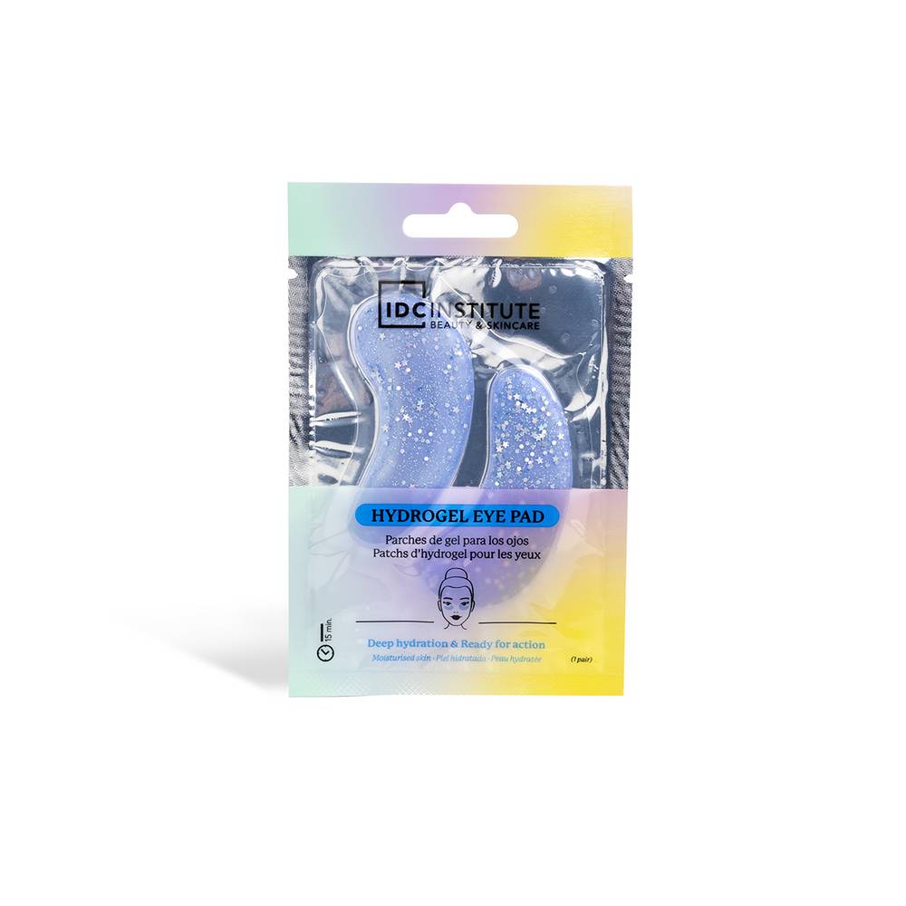 Idc Institute Glitter Eye Pads Blue 1 Ud