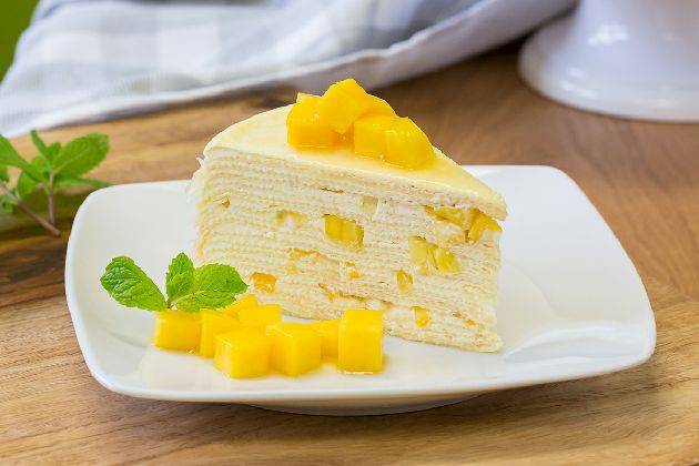 Mango Crepe Cake 芒果千层