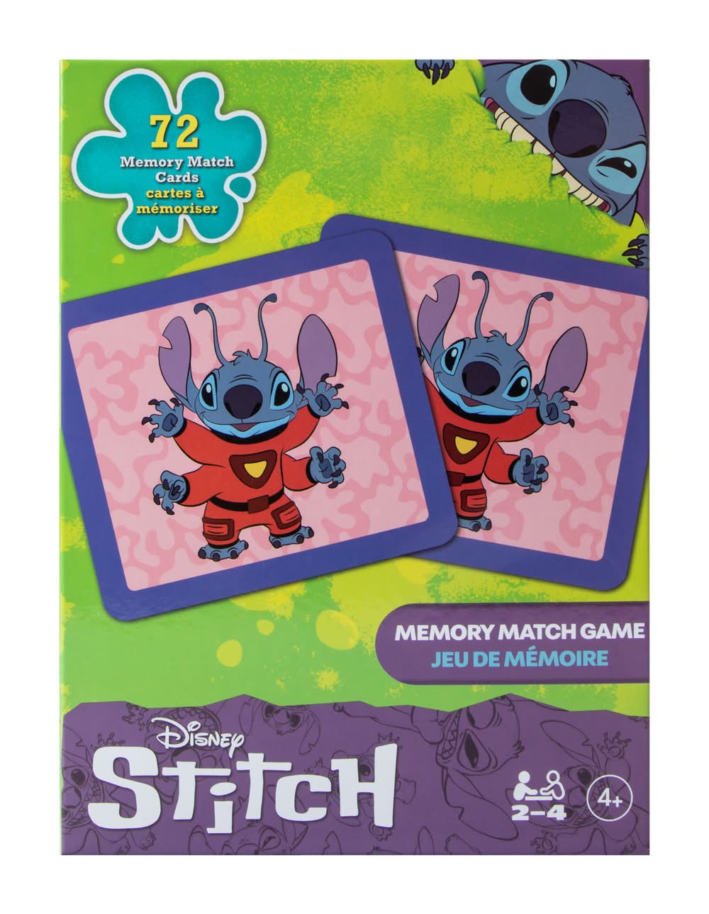 Disney Stitch Memory Match Game