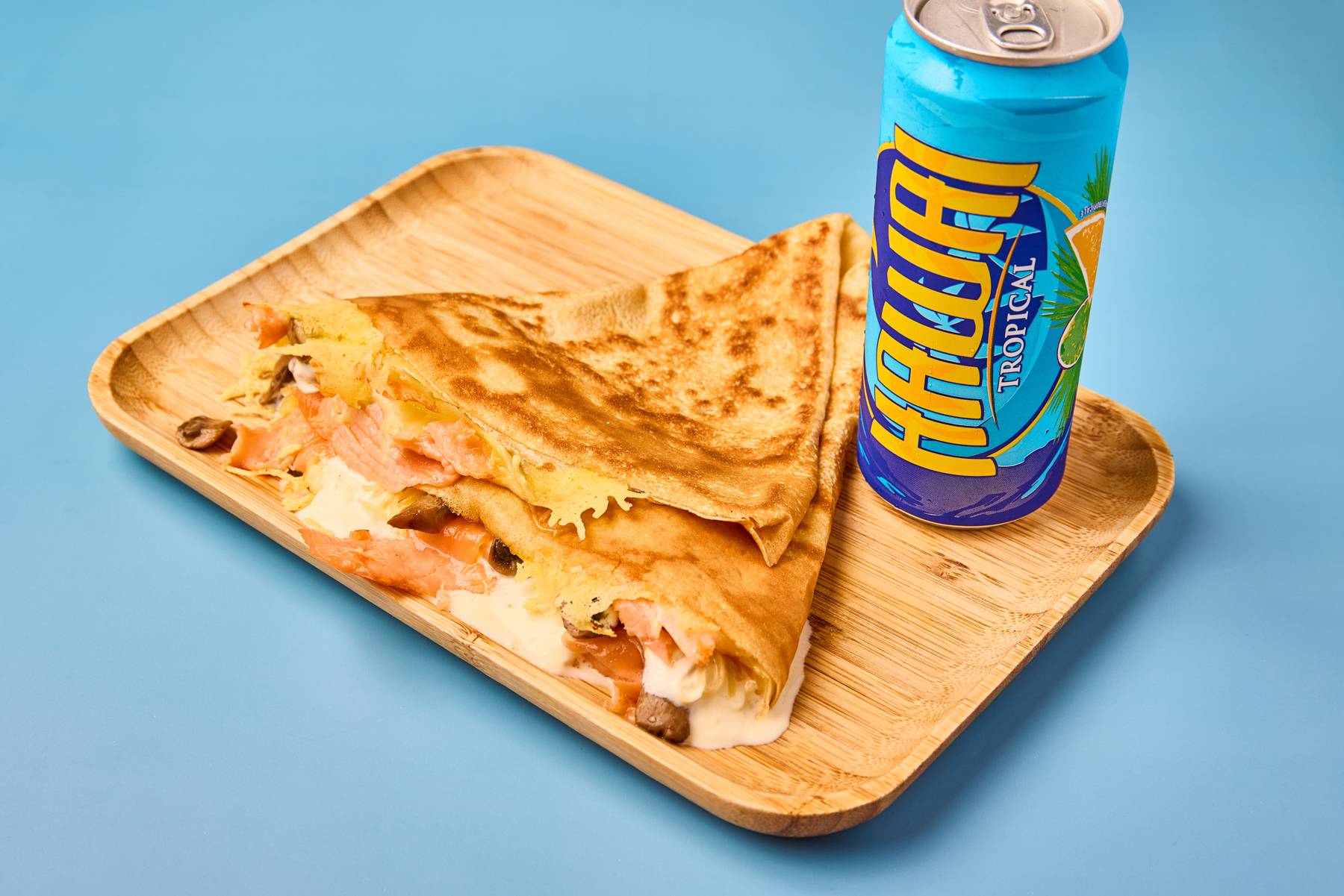 Menu - Crêpe salée + Boisson soft 33cl