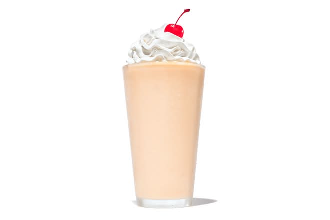 Peaches & Cream Milkshake