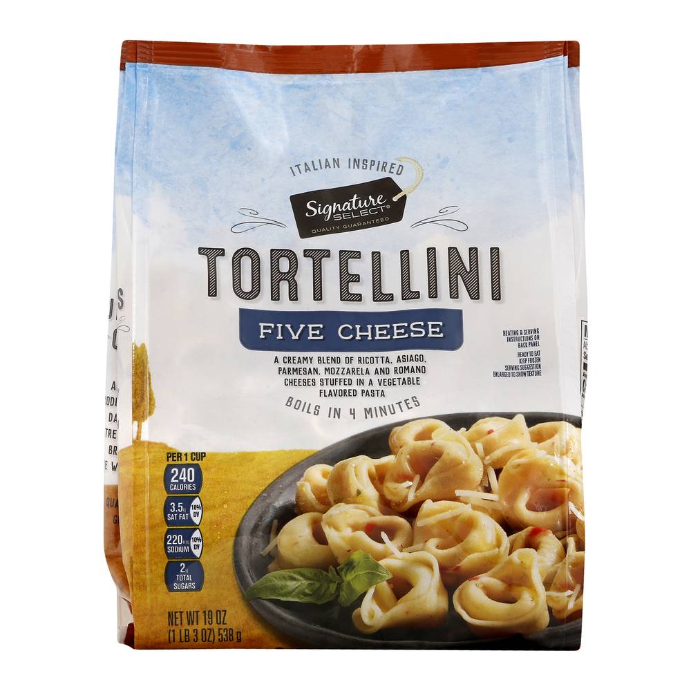 Signature Select Tortellini Ravioli Five Cheese (1.19 lbs)