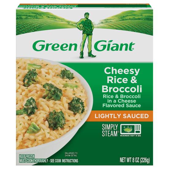 Green Giant Lightly Sauced Cheesy Rice & Broccoli