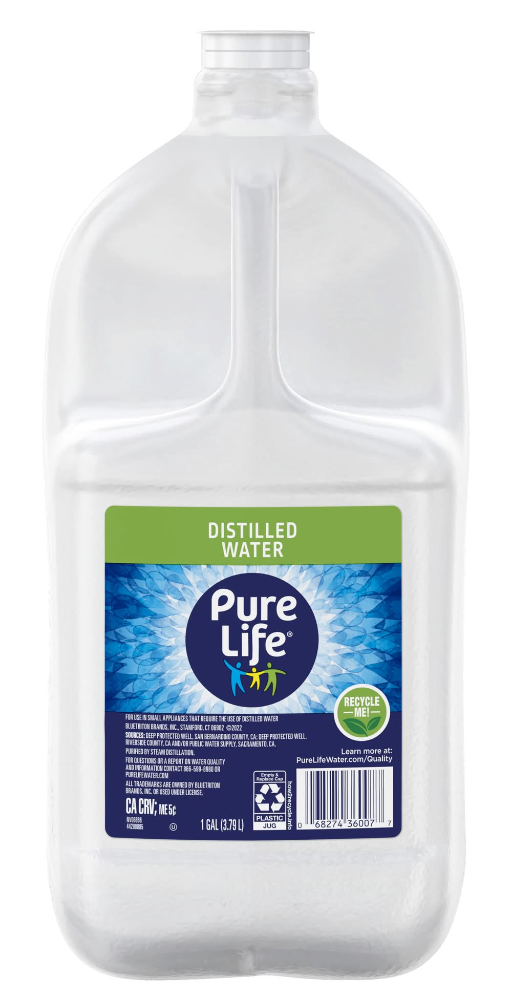 Pure Life Distilled Water (1 gal)