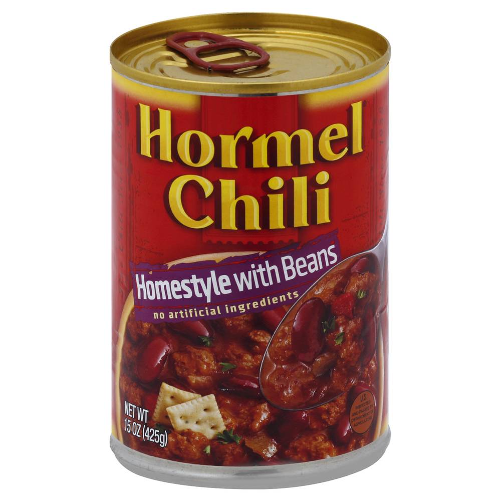 Hormel Chili Homestyle With Beans