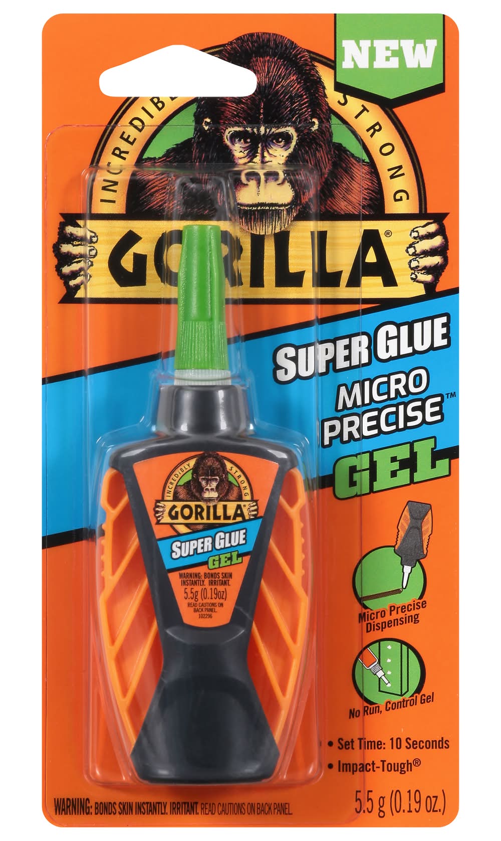 Gorilla Micro Precise Super Glue Gel (5.5 g)