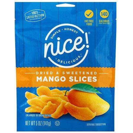 Nice! Sweetened Dried Mango Slices
