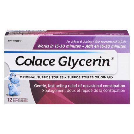 Colace Glycerin Children's Suppositories (30 g)