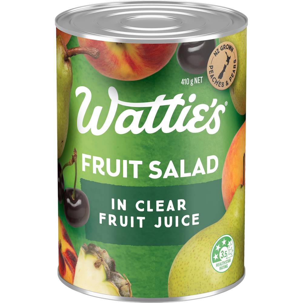 Wattie's Fruit Salad in Clear Fruit Juice (410g)